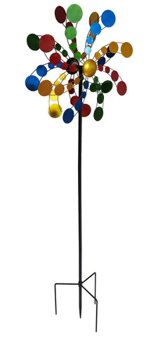 Rainbow Dot Wind Spinner - Wind Spinner