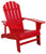 Red Adirondack Chair - Adirondack Chair