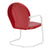 Red Retro Metal Chair - Chair