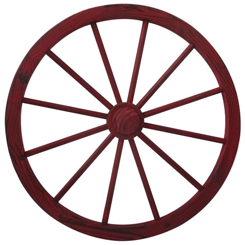Red Wash Wagon Wheel - 30 - Wheel