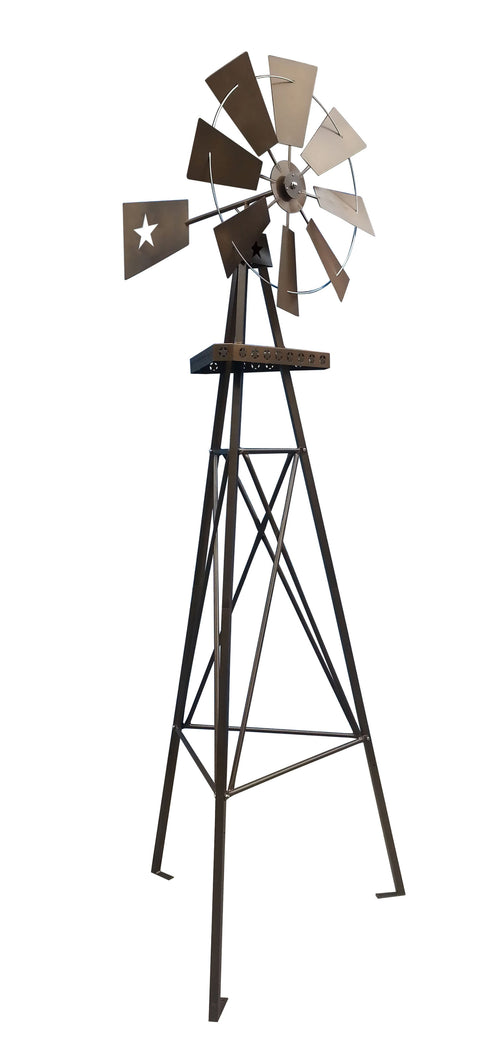 WANTKEY CAMP× TARPtoTARP Mill Stand rustic-star-windmill-for-