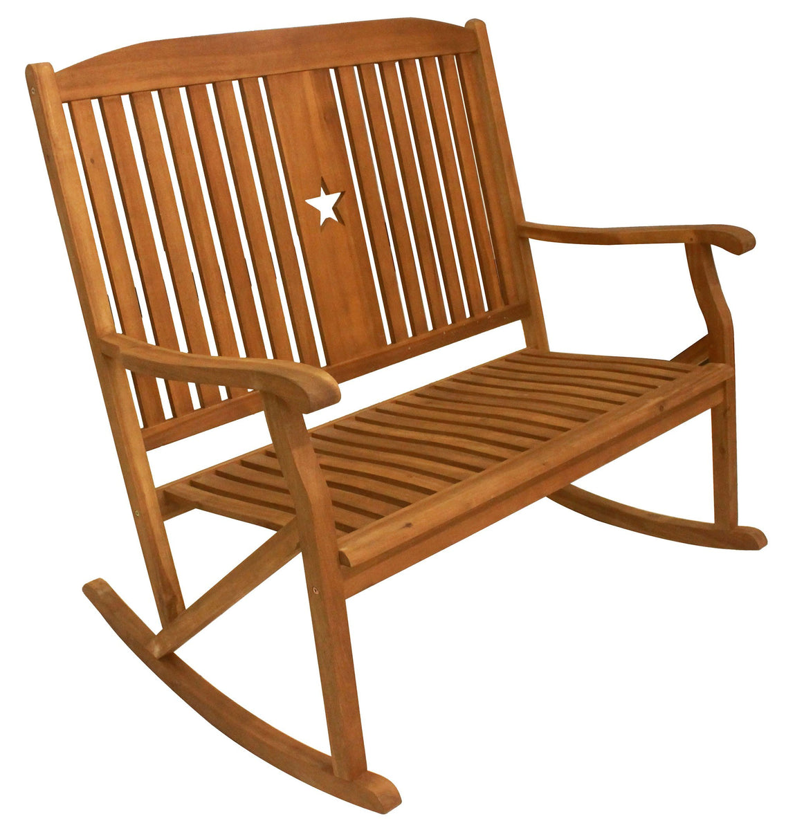 Sequoia Bench Rocker w Star – Leigh Country