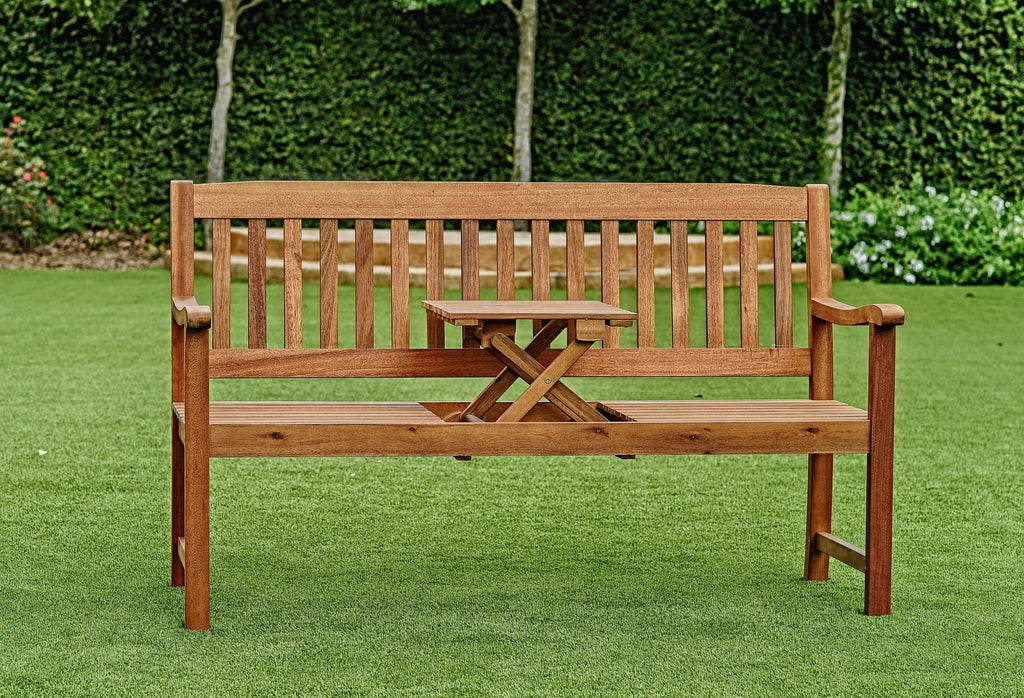 Sequoia Bench with Lift-Up Tray – Leigh Country