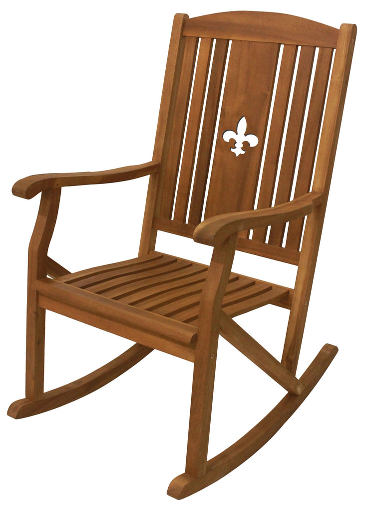 Sequoia Fleur de Lis Rocker - Rocker
