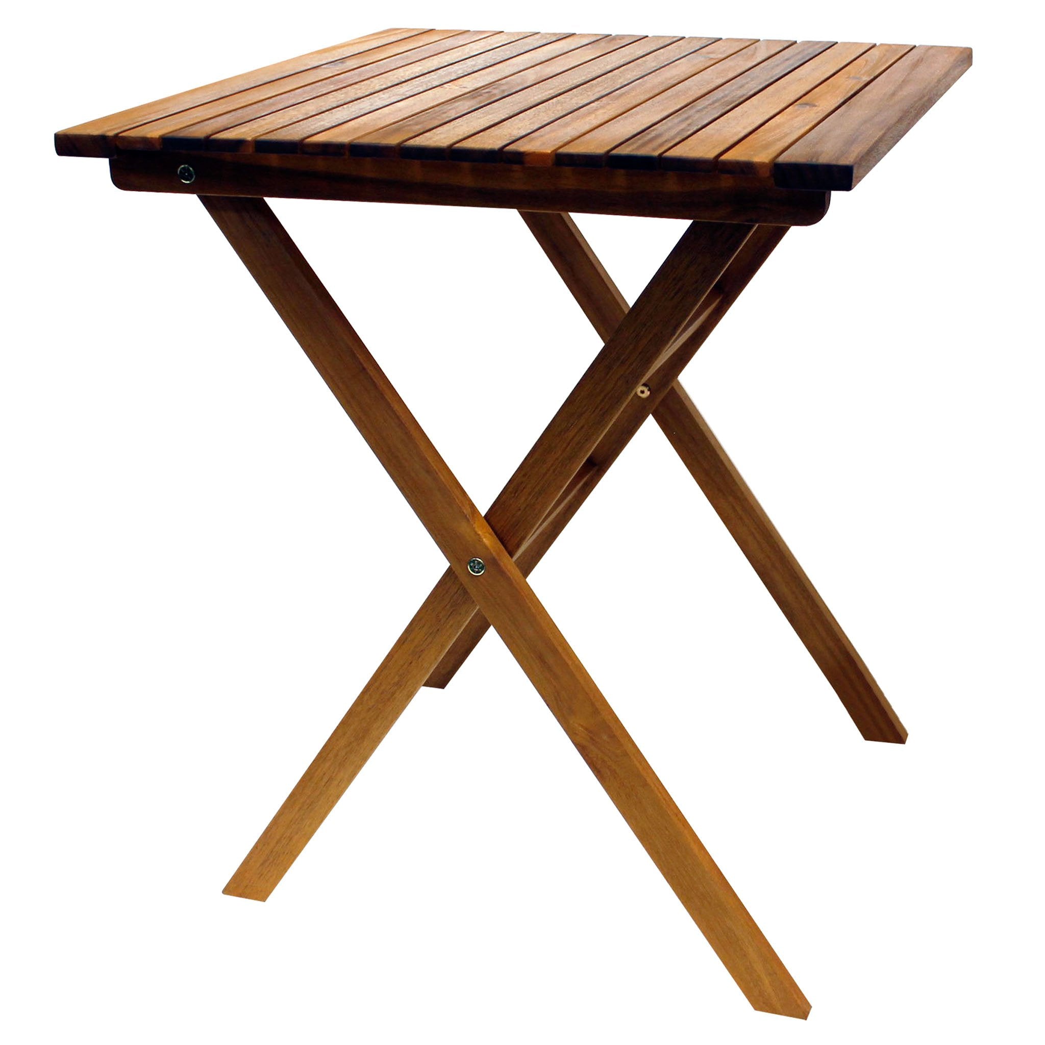 thumbnail image 2 of Vifah Wood Folding Bistro Set - 3-Piece Eucalyptus Table & Chairs For Outdoor 2 of 11