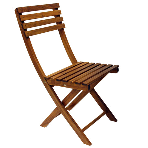 Sequoia Folding Bistro Set - Bistro Set