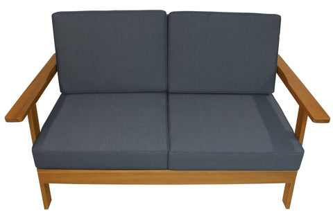 Sequoia Rustic Sofa Bench with Cushions - Bench