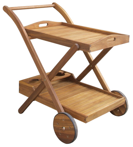 Sequoia Serving Cart with Tray - Serving Cart