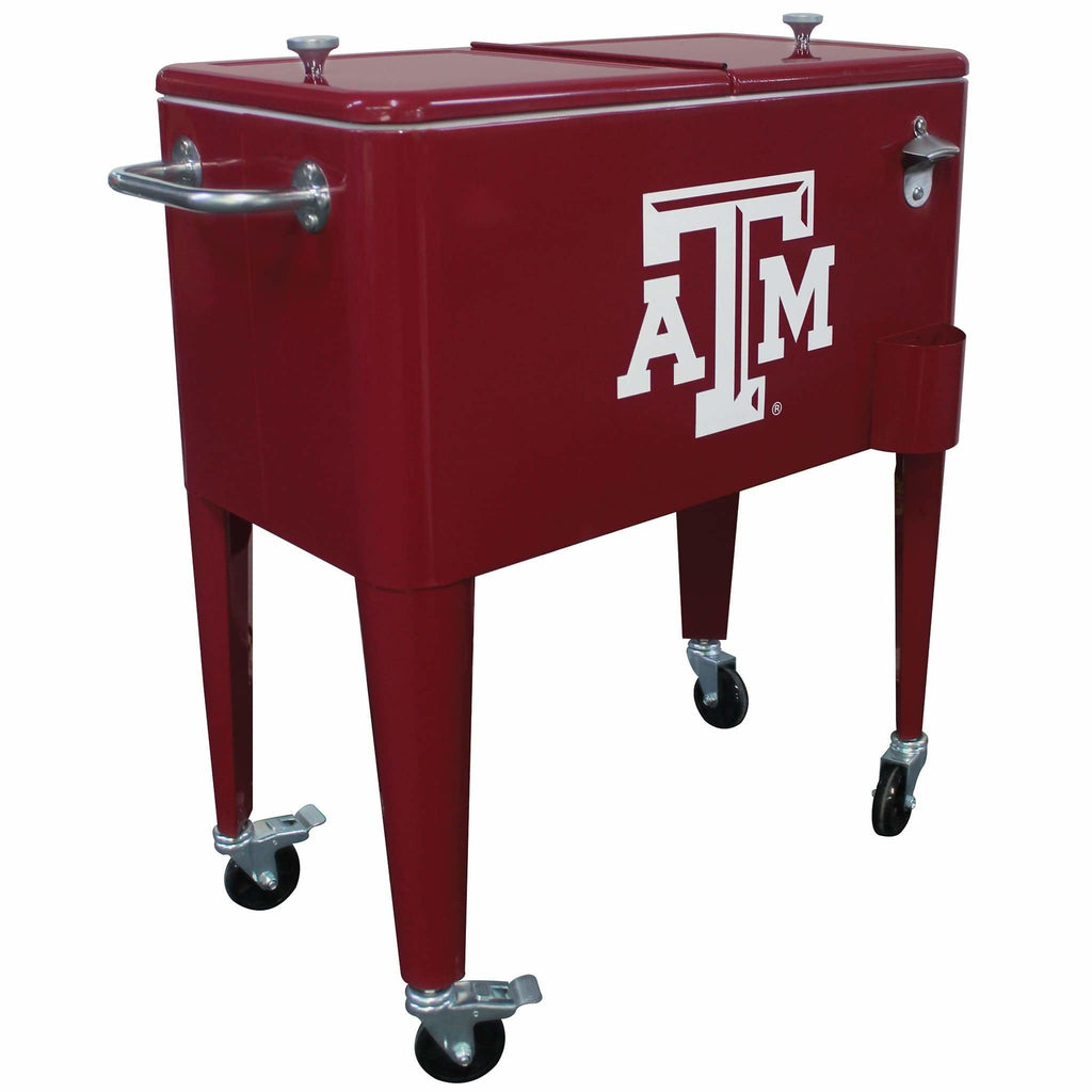 Texas Aandm 60qt Rolling Cooler Leigh Country 