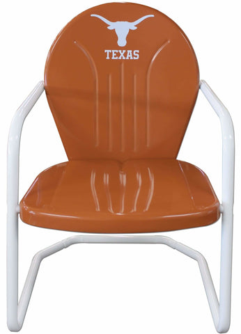 Texas Longhorn Retro Metal Chair - Chair
