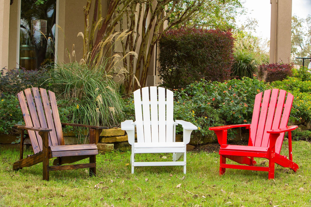 White Adirondack Chair Leigh Country