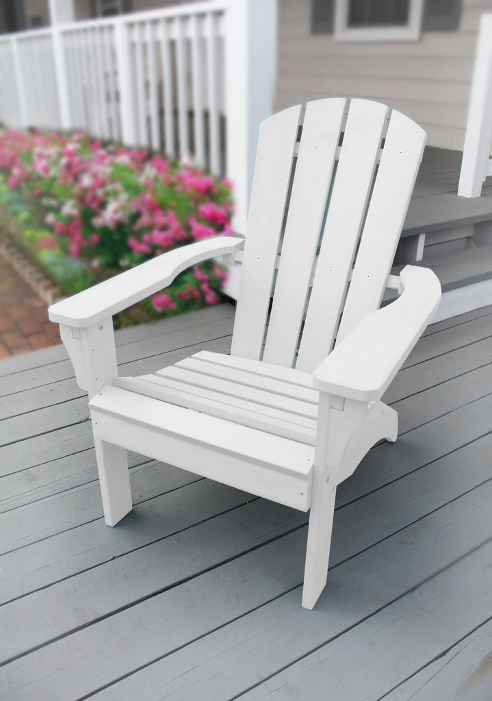 White Poly Resin Adirondack Chair Leigh Country